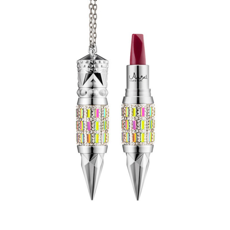 [Hàng mới về] Son môi lì kết cấu mịn màng như nhung không dễ phai chống dính cốc hiệu ứng 3 màu