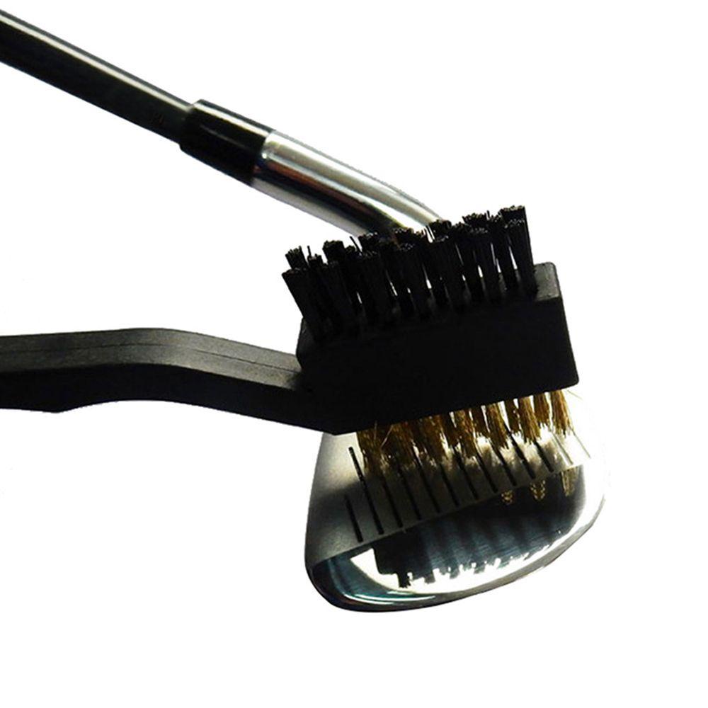 Bàn Chải Đánh Golf Dây Đồng Thau 2 Mặt BERNARDO Kèm 1 Dụng Cụ Vệ Sinh