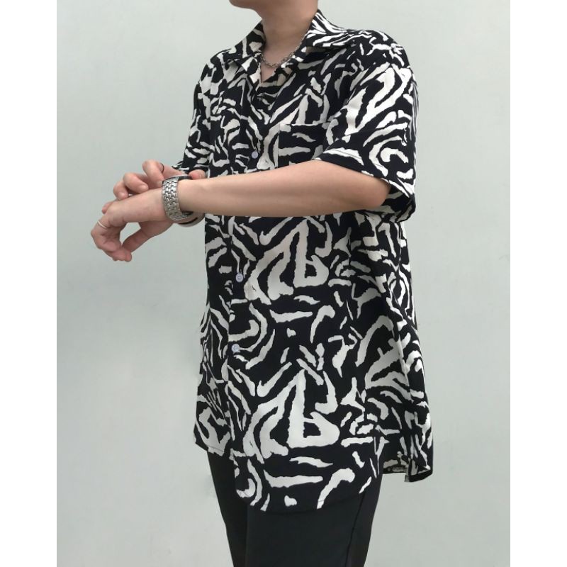 Unisex Shirt US-1 Sơ mi họa tiết nam nữ | BigBuy360 - bigbuy360.vn
