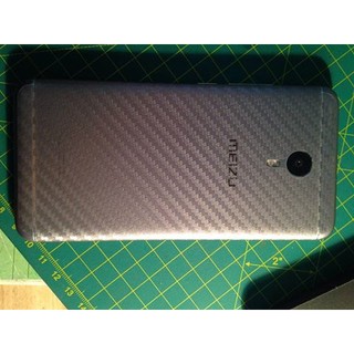 Dán carbon mặt sau Meizu Mx6