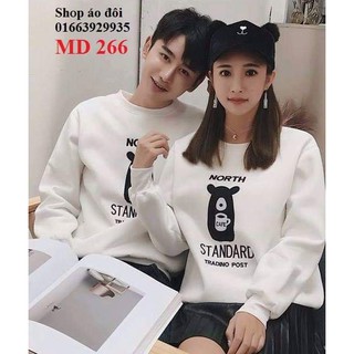 Áo đôi thu đông chất đẹp, mẫu hót ( giá 2 áo )