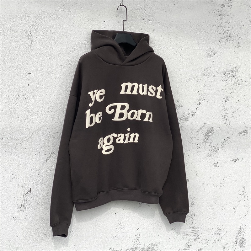 Cpfm Áo sweater Ba Chiều In Chữ Ba Chiều cpfm ye must be born again Phiên Bản Giới Hạn