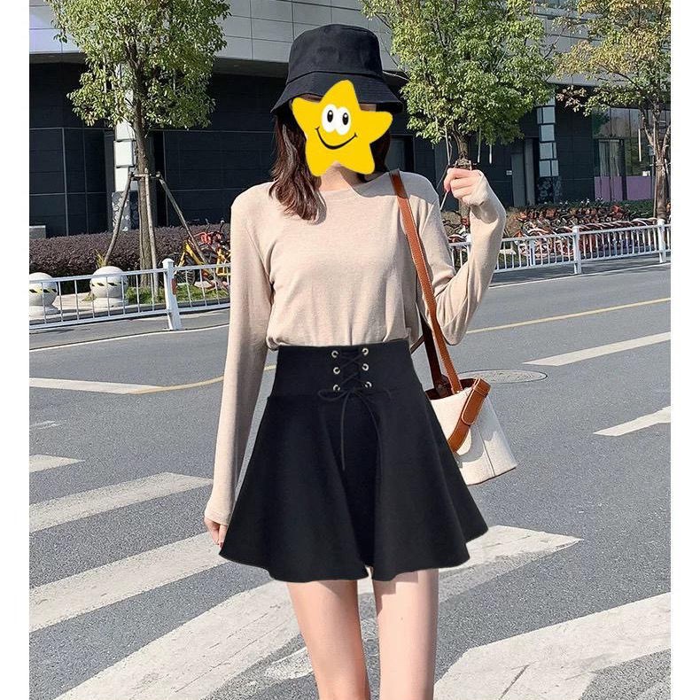 2021 new girls pleated skirt Korean fashion trend net red high waist slim a-line puff short | BigBuy360 - bigbuy360.vn