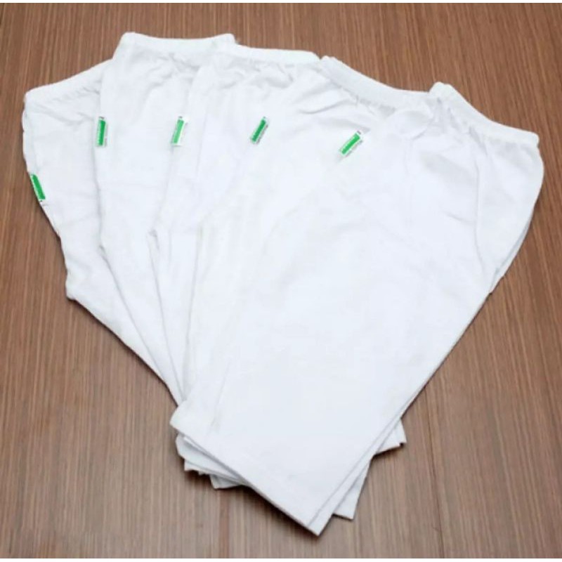 SET 5 QUẦN TRẮNG DÀI CHO BÉ SƠ SINH SỐ 1 TỪ 4KG ĐẾN 6KG - 100% COTTON