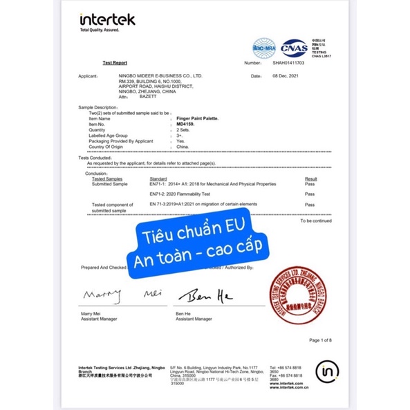 Finger Paint Mideer bộ màu kèm sổ vẽ tay cho bé chính hãng an toàn kèm bộ cọ vẽ màu nước