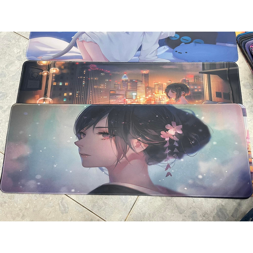 Lót chuột Anime mới 80x30x3