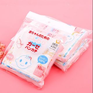 Combo 3 gói khăn xô xuất nhật in hình