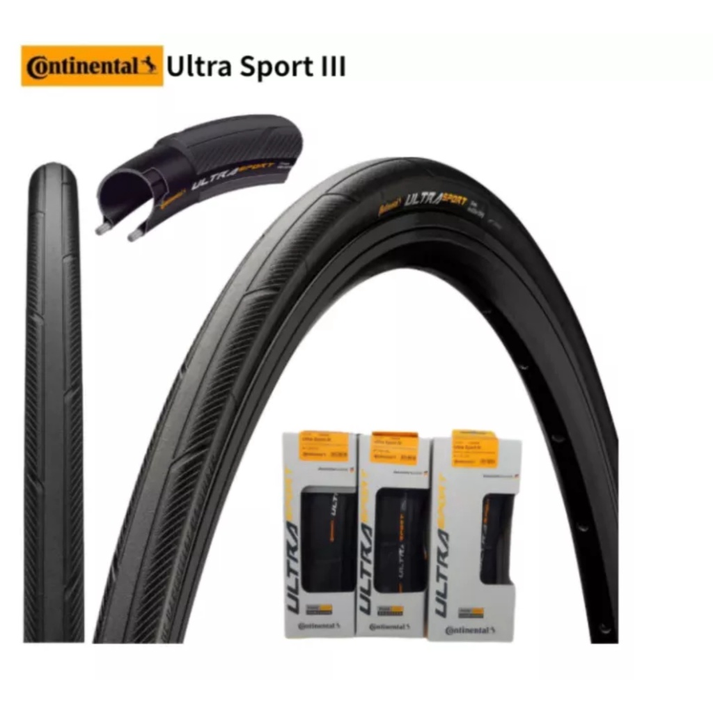 LỐP XE ĐẠP CONTINENTAL ULTRA SPORT III 700X23 VÀ 700X25 700x28 TANK NILONG VỎ XE ĐẠP SIZE 700C