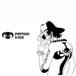 Decal Dán Tường ACE - One Piece