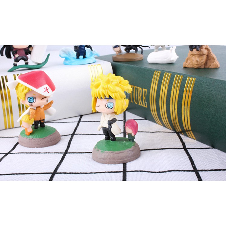 Mô Hình Nendoroid Naruto Chibi Bản Đặc Biệt Figure Anime Manga Decor Trang Trí Bàn Học Bàn Làm Việc MH40