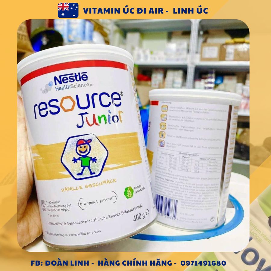 Sữa béo cho bé Nestle Resource nội địa Đức, Hàng chuẩn Đức, Date xa