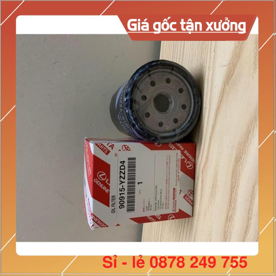 Giảm giá sốc Lọc nhớt, lọc dầu động cơ xe Fortuner, Innova, Prado, Landcruiser, Hilux, Hiace (Mã: 90915YZZD4)