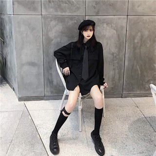 [ORDER] Áo sơmi thắt cà vạt cá tính Ulzzang
