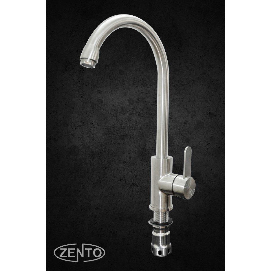 Vòi rửa bát nóng lạnh inox304 Zento SUS5582