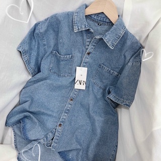 ÁO SƠ MI JEANS BIG SIZE (KÈM VIDEO HÌNH THẬT)