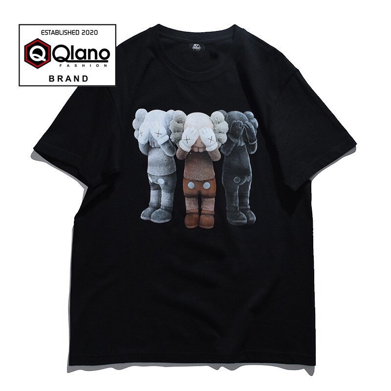 Áo thun oversize họa tiết 3 gấu dáng thụng style hàn quốc/ Áo phông phom rộng tay lỡ thời trang nam nữ_veestore