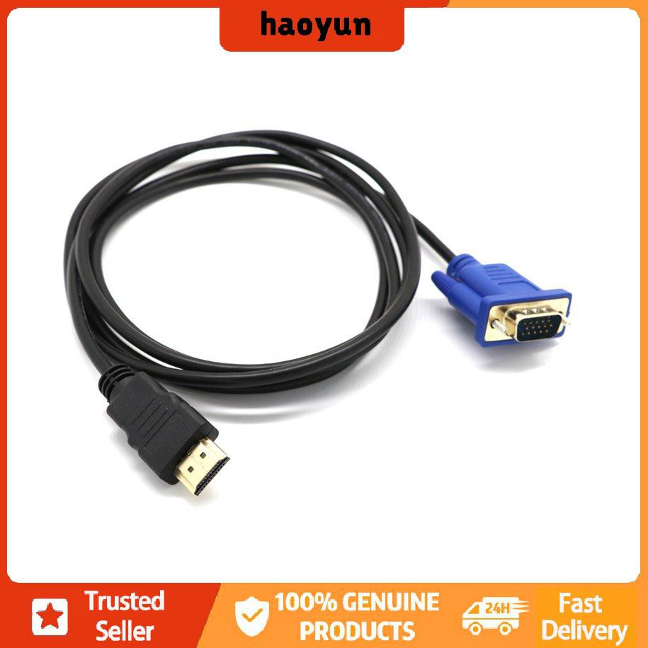 Dây Cáp Chuyển Đổi Hdmi Sang Vga D-Sub Dài 1m Cho Tv / Máy Tính