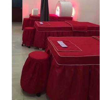 Ga spa theo kích thước khách đặt tặng gối nhiều màu