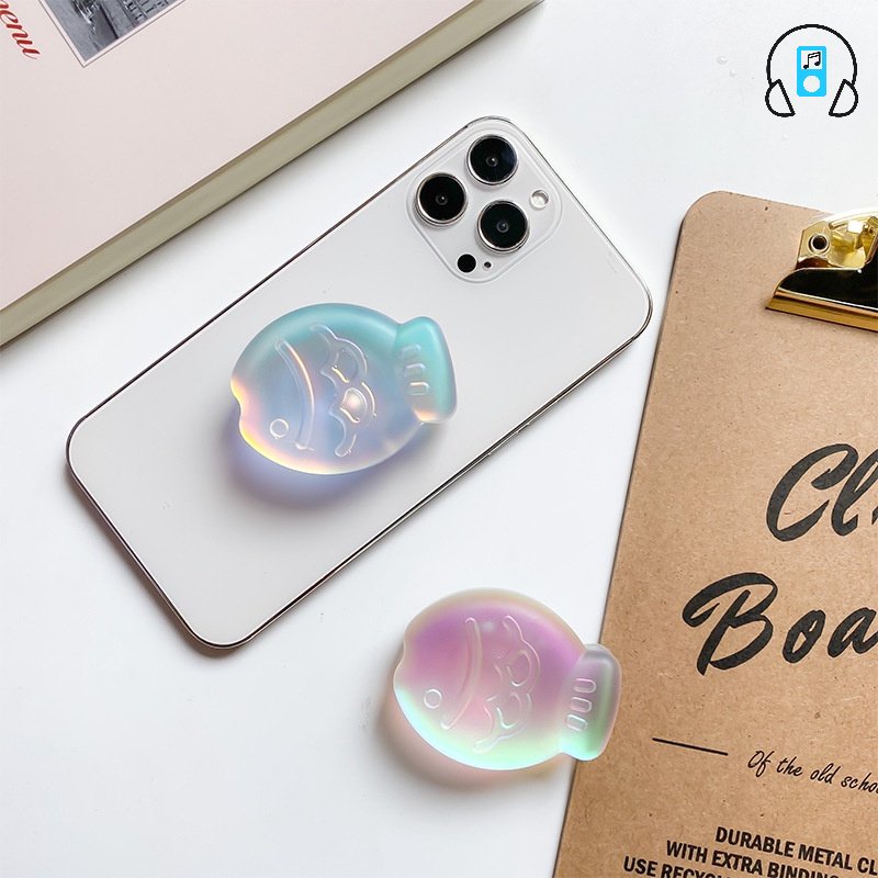 Giá Đỡ Điện Thoại Mini Hình Cá 3D Kiểu Hàn Quốc Dễ Thương