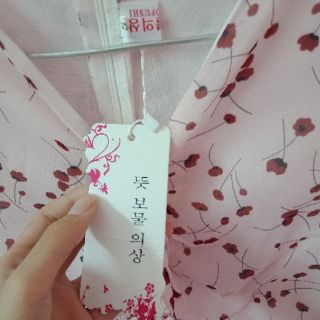 Đầm voan tiểu thư hoa nhí ( có hình thật)