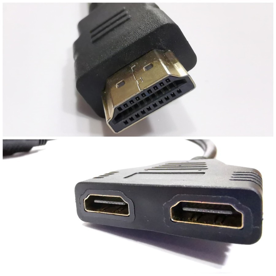 Cổng chuyển đổi HDMI sang 2 cổng 1 đầu vào 1080p/HDMI 30CM