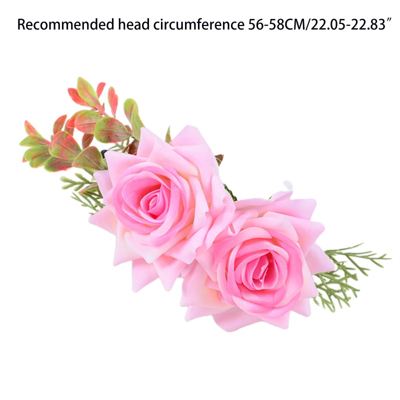 Băng Đô Cài Tóc Hình Hoa Lá Thanh Lịch Cho Nữ