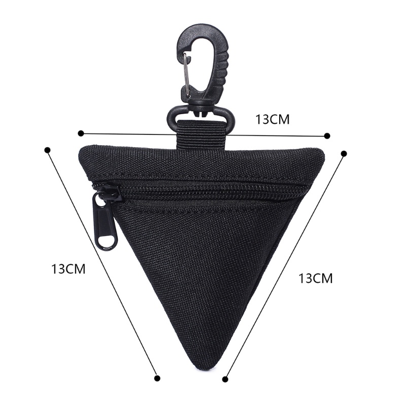 Sun Túi Nhỏ, Nâng Cấp EDC Túi Đựng Tiền Xu Hình Tam Giác Cho Ví