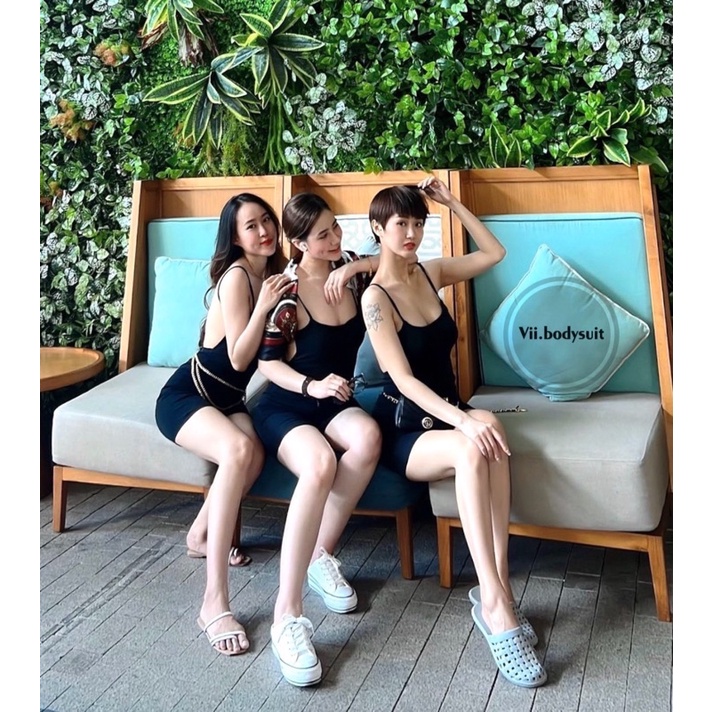 Jumpsuit Đồ Bay Hở Lưng Sexy Có Mút Viibodysuit