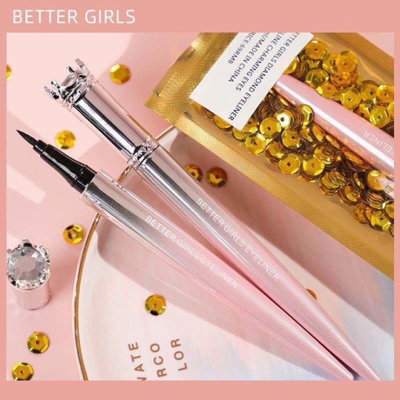 DÒNG CAO CẤP Bút Kẻ Mắt Vương Miệng LAISLY BETTER GIRLS EYELINER Chống Thấm Nước Bút Kẻ Mắt Dạ Siêu Mảnh Không Lem