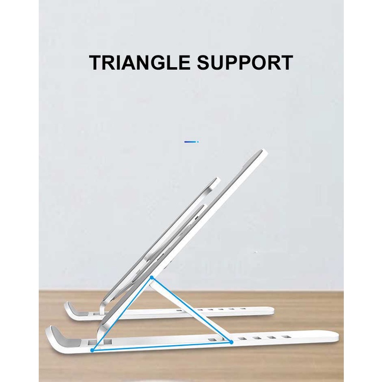 JIASHI Giá Đỡ laptop Bằng Hợp Kim Nhôm Có Thể Nâng Và Gấp Lại