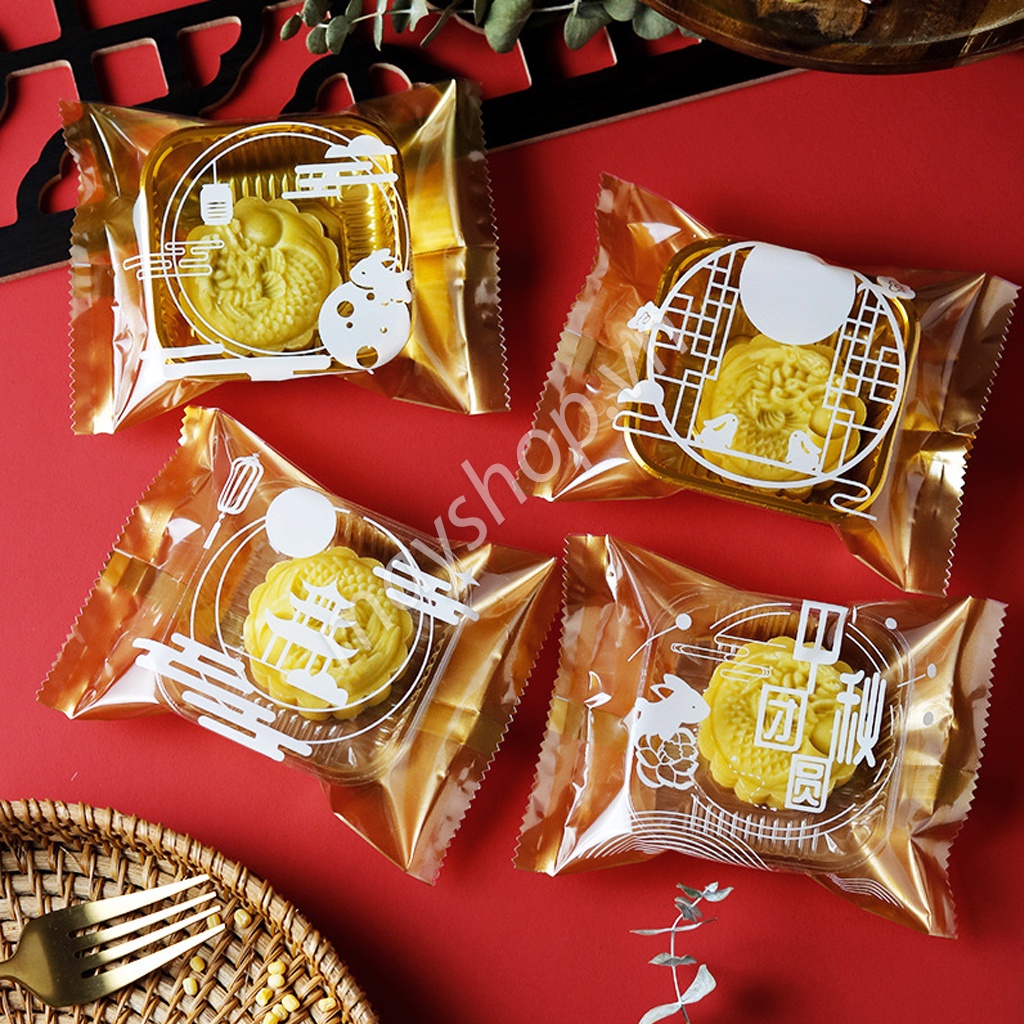 100 túi trung thu nâu Thỏ ngọc