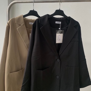 [Có Sẵn] Áo Blazer hai nút Basic
