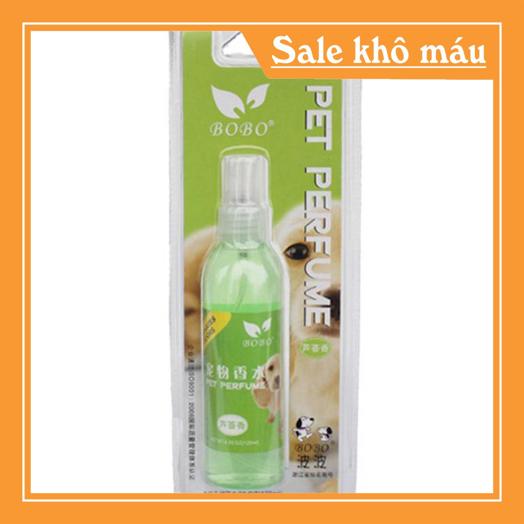 [FLASH SALE]  Nước hoa BoBo cho chó mèo