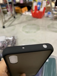 Ốp lưng Xiaomi Redmi 9A dẻo đen lưng nhám