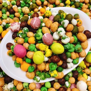 Đậu Da Cá mix 25 Vị lon pet 450gr