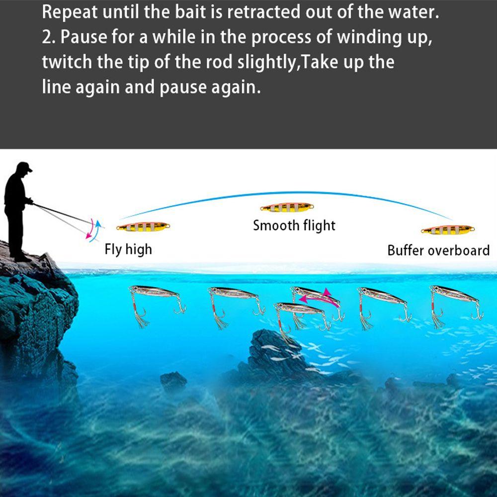 Mồi Câu Cá Giả Bằng Kim Loại Gắn Móc Đôi 40G 105mm Chuyên Dụng