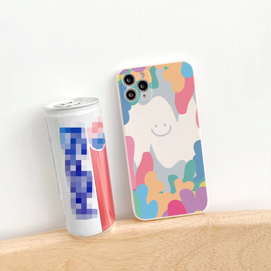Ốp lưng BVC cạnh vuông giả 14 mặt cười 5 6 5s/6/6plus/6s/6splus/7/7plus/8/8plus/x/xr/xs/11/12/pro/promax/13/14Promax