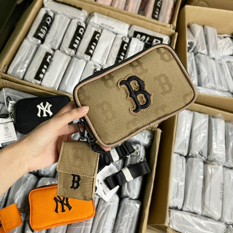 Set túi #mlb #ny mini hộp kèm ví đeo chéo xịn ạ size 18