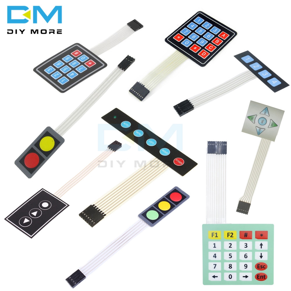 Mô Đun Công Tắc Bàn Phím Matrix Đèn LED Chuyên Dụng Cho Arduino Matrix