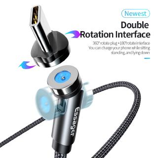 Cáp sạc nhanh Essager 540 cổng Micro USB Type C thích hợp cho Iphone Android