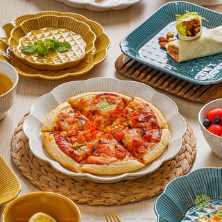 Bộ bát đĩa lẻ Mandala - Gốm sứ cao cấp