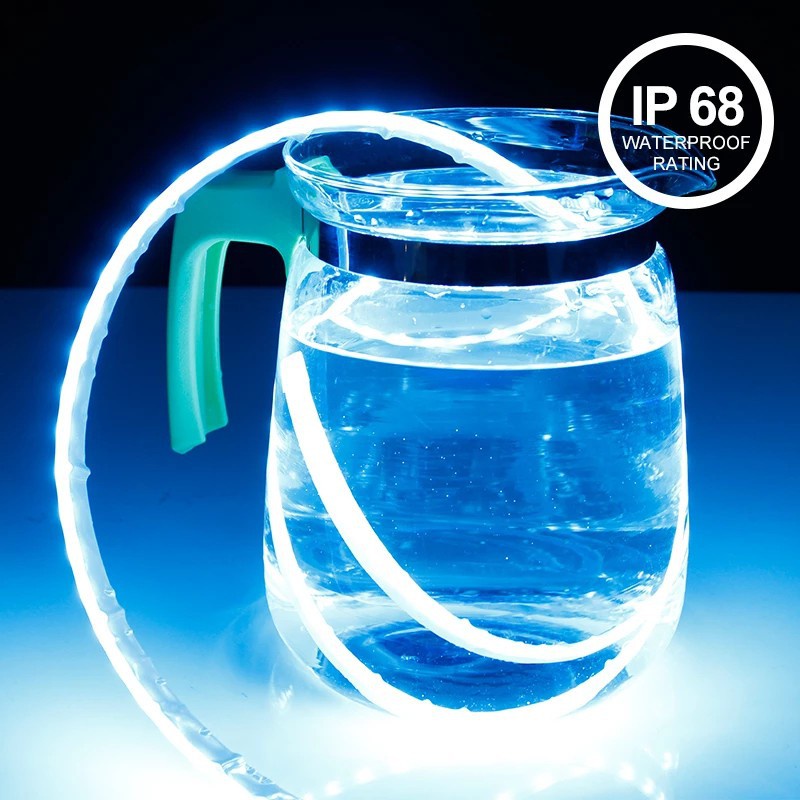 UNI-SHINE RUNNING 12V Dải đèn LED RGB LED Xe hơi Đuôi xe Đèn hậu Dải ánh sáng CHỐNG THẤM NƯỚC 48 &quot;CHIỀU DÀI 120CM 60 LED 7 màu