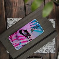 Miếng Dán Skin iPhone - Nike Hồng