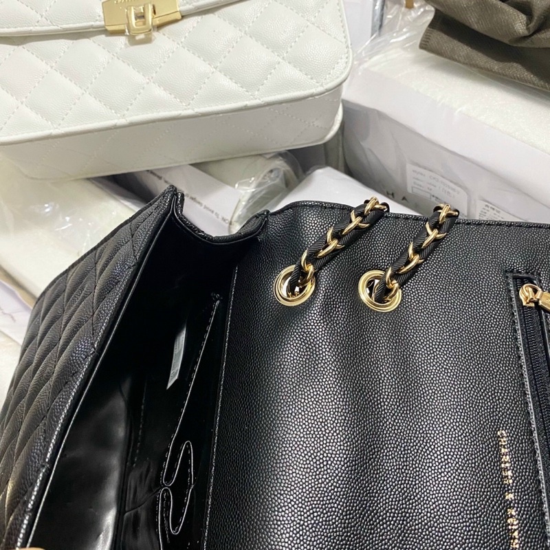 Túi CNK trám bản da hạt chuẩn auth tuồn