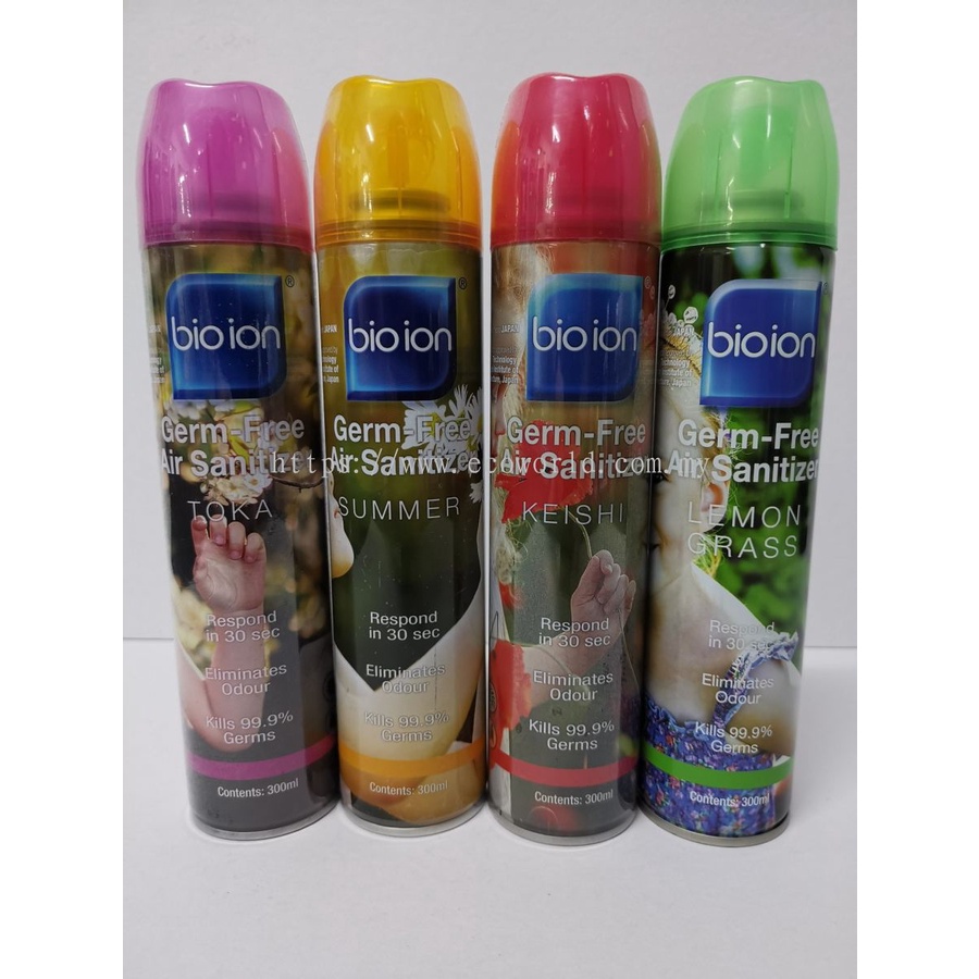 Xịt thơm phòng khử trùng kháng khuẩn Bioion 300ml, khử mùi hôi chó mèo Con Mèo Xiêm
