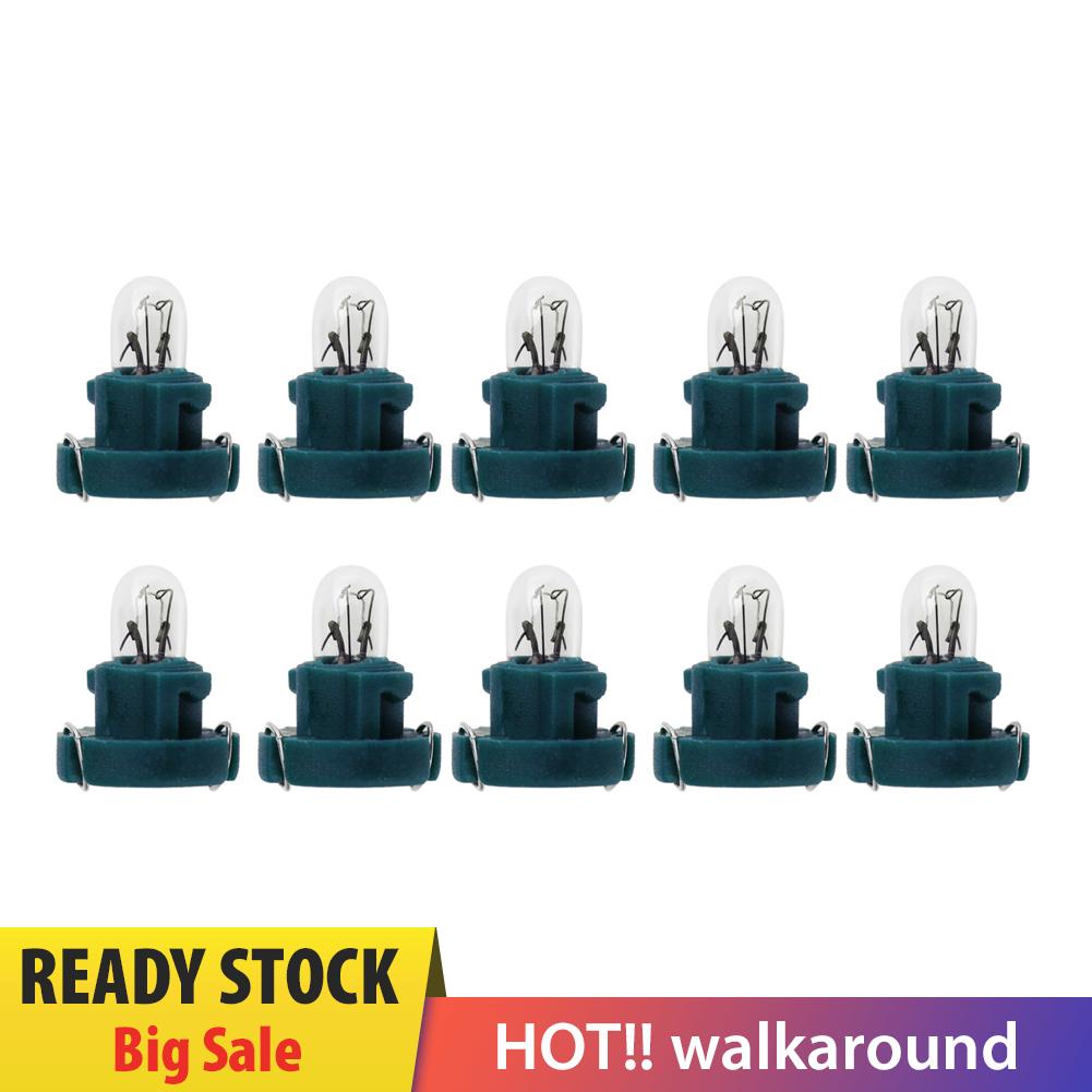 10 Bóng Đèn LED T3 12V Gắn Bảng Điều Khiển Cho Xe Hơi