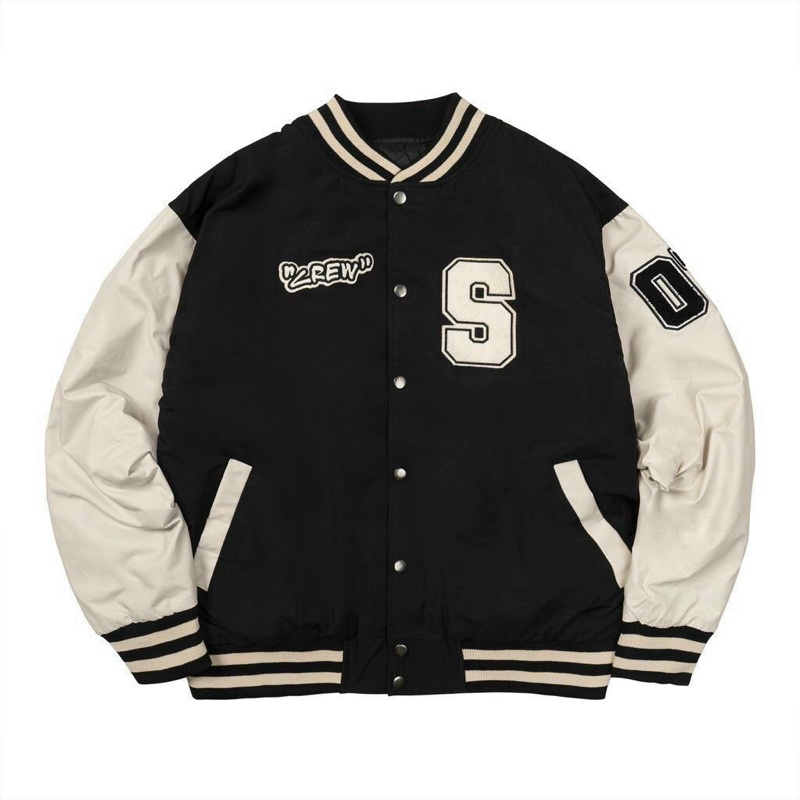 Áo khoác dù nam nữ form rộng Unisex 2 lớp Chống Nắng Siêu Hot ulzzang Jacket Bomber 02