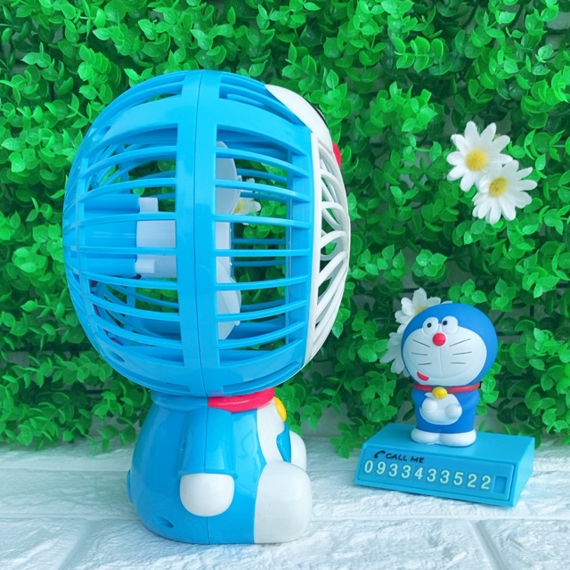 QUẠT SẠC TÍCH ĐIỆN DORAEMON DOREMON