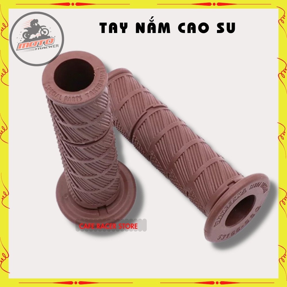 Tay nắm  Cafe Racer , tay nắm xe máy độ cổ điển cho mọi dòng xe winner, dream  win  67 wave