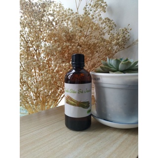 Tinh dầu sả Java nguyên chất xông phòng, chai thủy tinh 100ml
